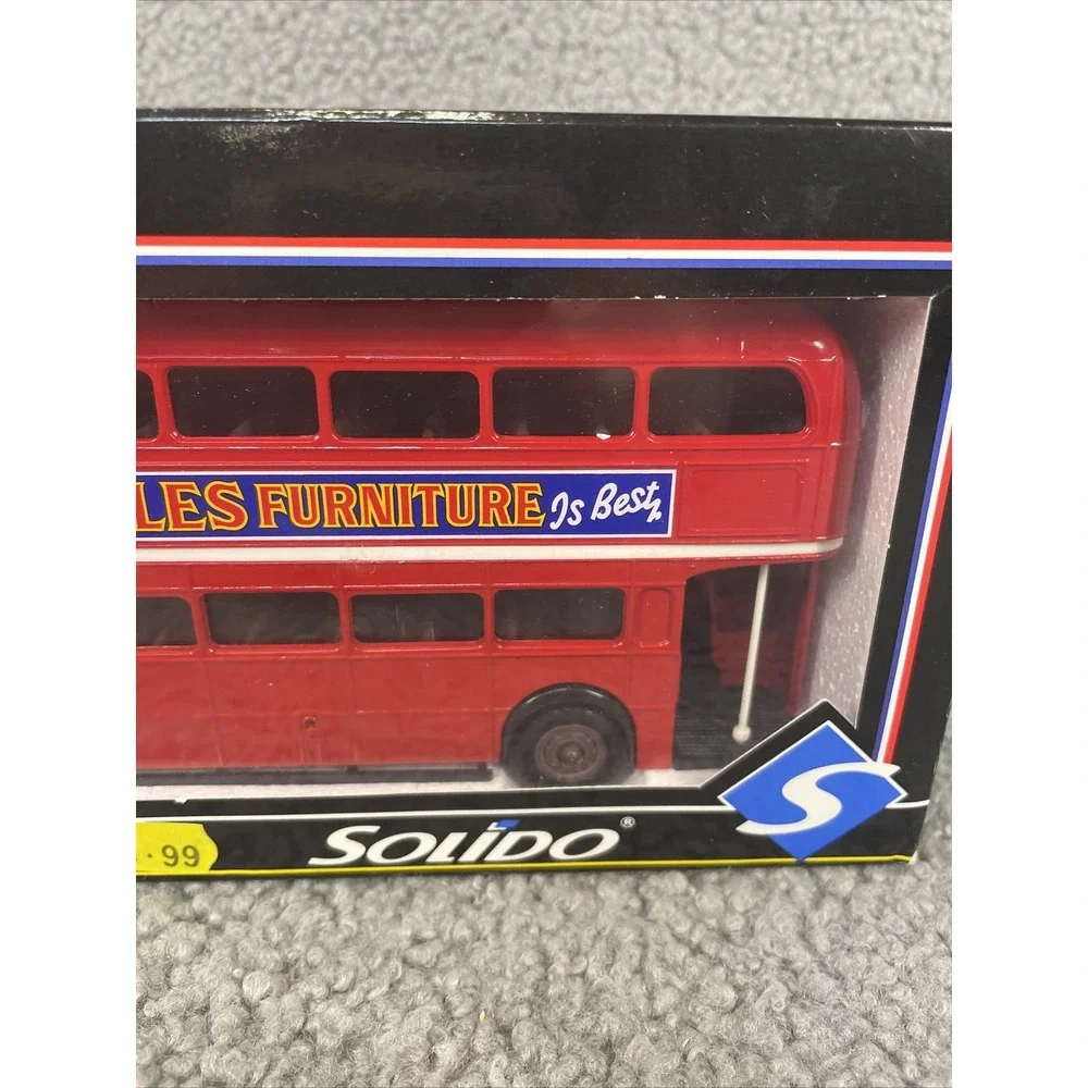 BUS SOLIDO LONDONIEN DOUBLE DECKER   DIE CAST CAR‎  Open Box